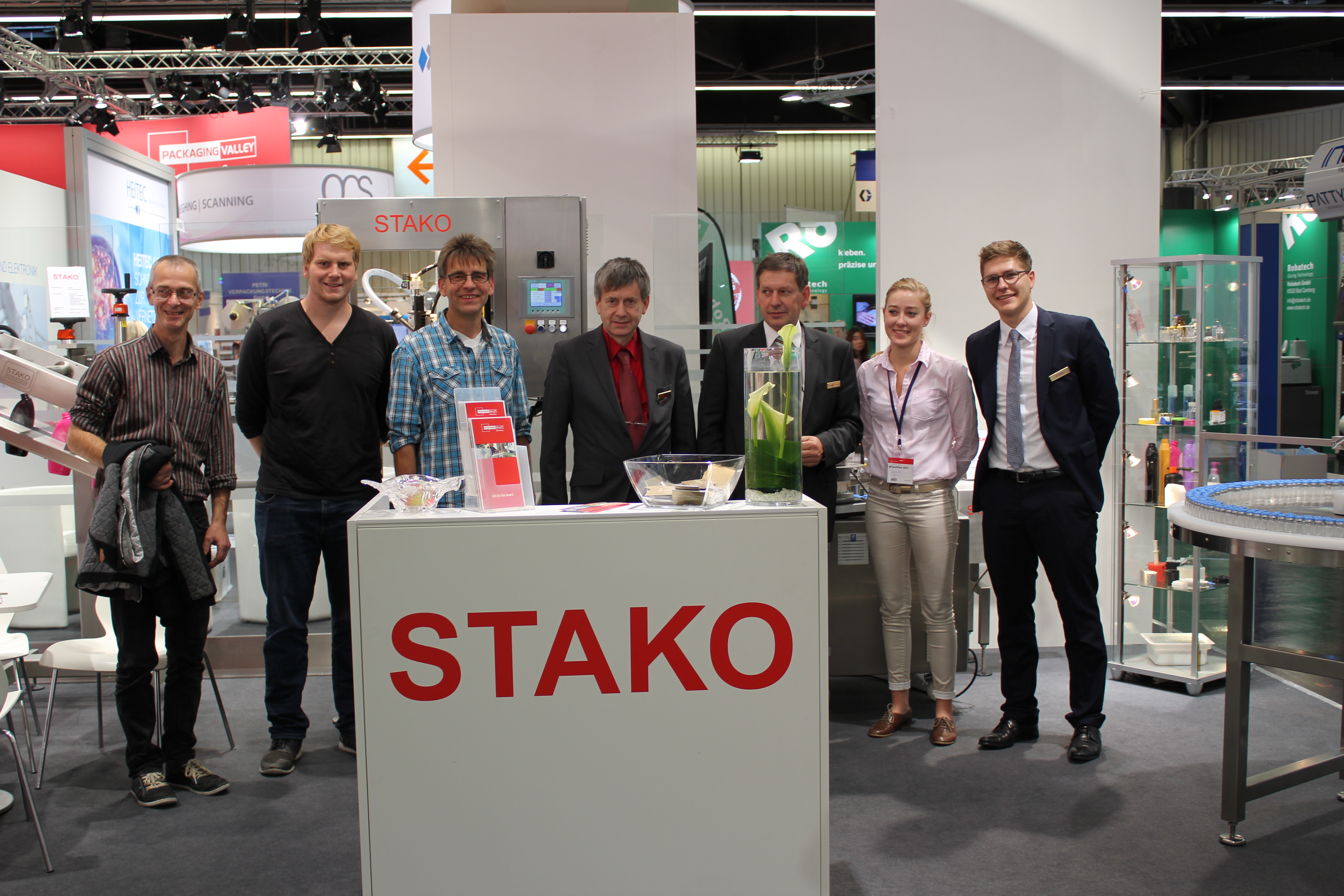 STAKO Messestand auf der FachPack 2015